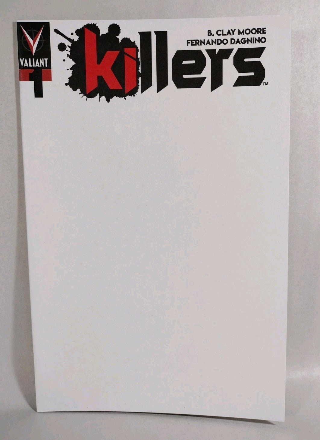 Killers #1 (2019) Valiant Comic Blank Sketch Variant Ninja-J New NM