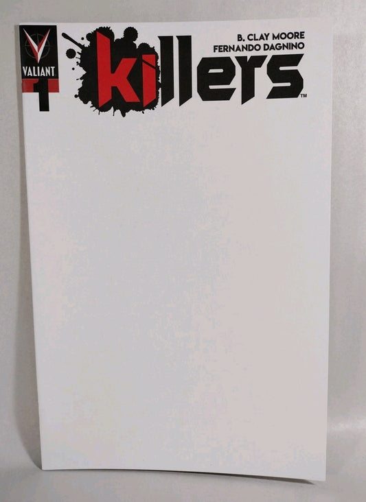 Killers #1 (2019) Valiant Comic Blank Sketch Variant Ninja-J New NM