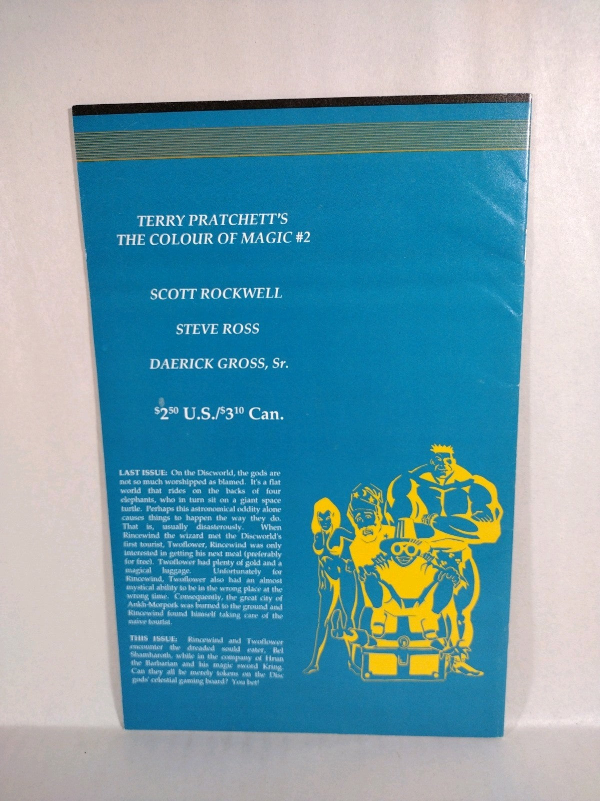 Terry Pratchett's Colour of Magic 1991 Complete Innovation Comic Series 1 2 3 4