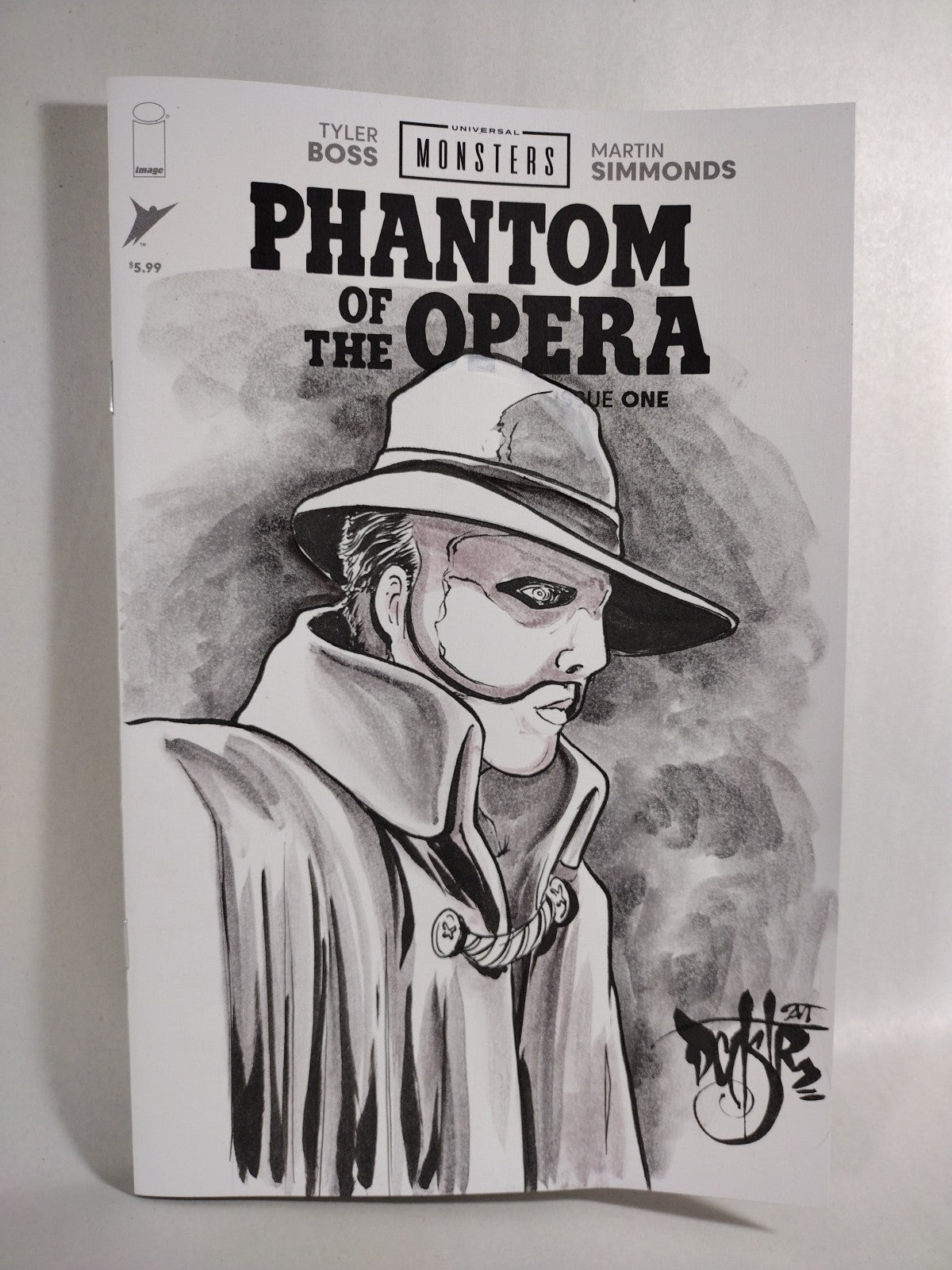Phantom Of The Opera #1 (2026) Image Comic Sketch Cover W Original DCastr Art