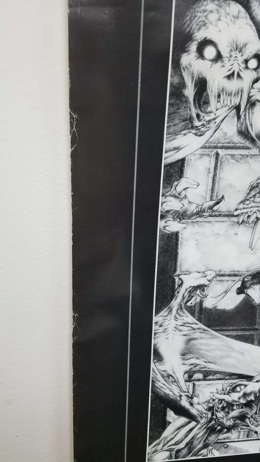 Aria (1999) Image Comic Poster Art 36 x 24" Black & White Brian Haberlin Holquin