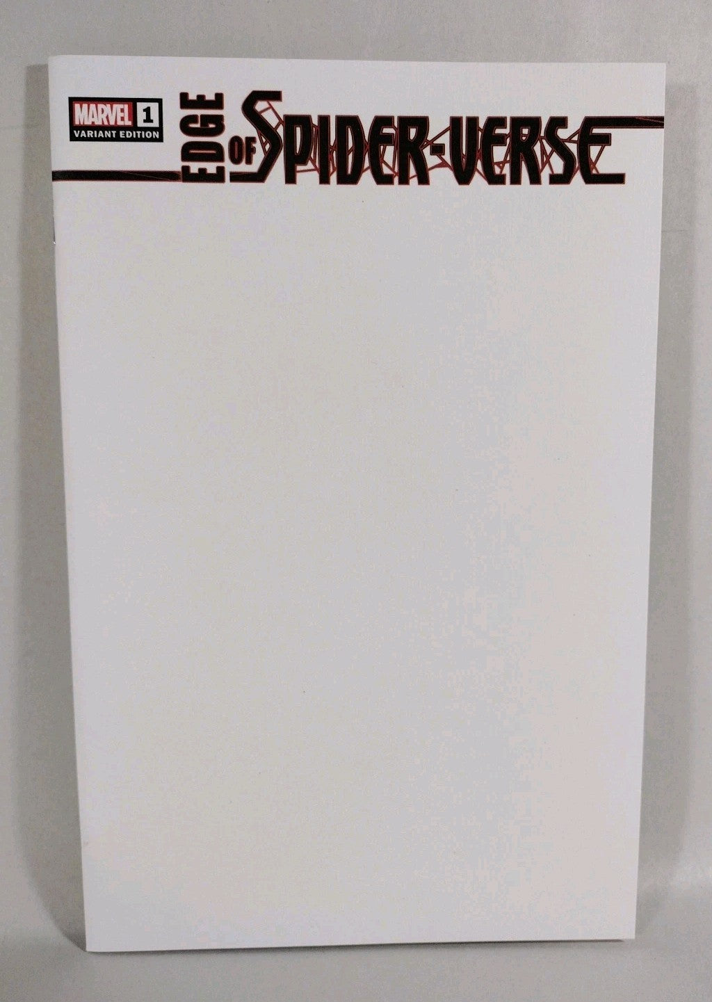 Edge Of The Spider-Verse #1 (2022) Marvel Blank Variant Cover Comic NM