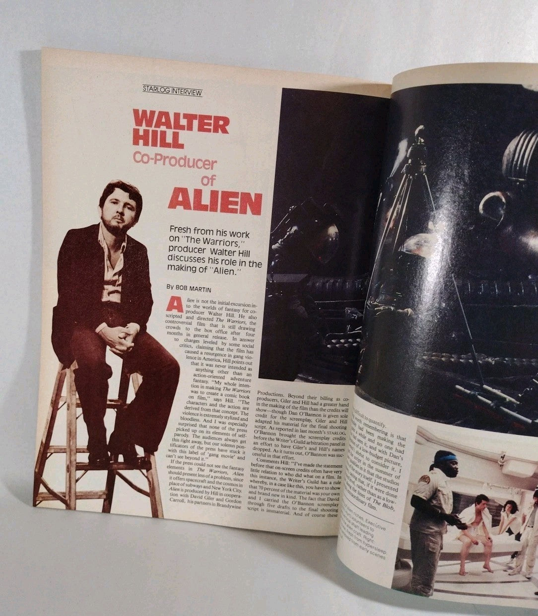 Starlog Magazine June 1979 #23 24 25 26 Complete Alien Movie Concept Conent