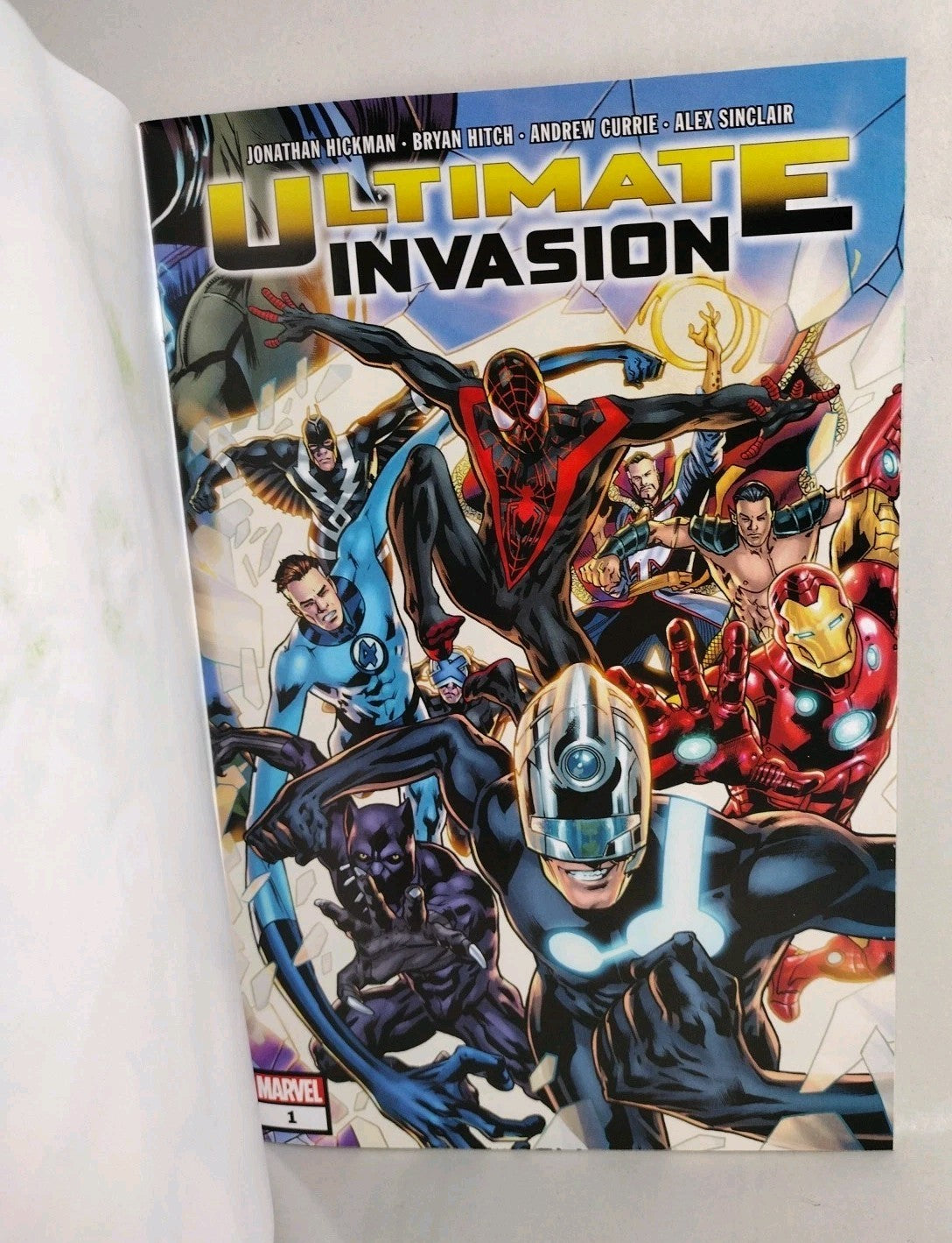 Ultimate Invasion #1 (2023) Marvel Sketch Cover Variant W Original DCastr Art