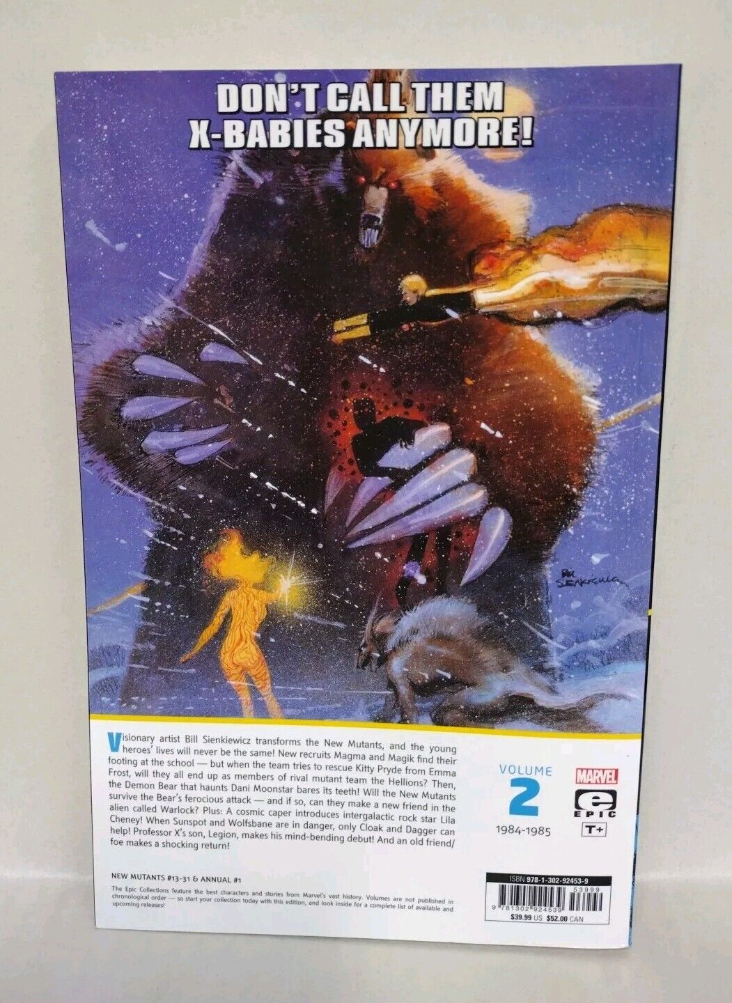 New Mutants The Demon Bear Saga TPB Epic Collection 3rd Edition #1-1ST NM 2023