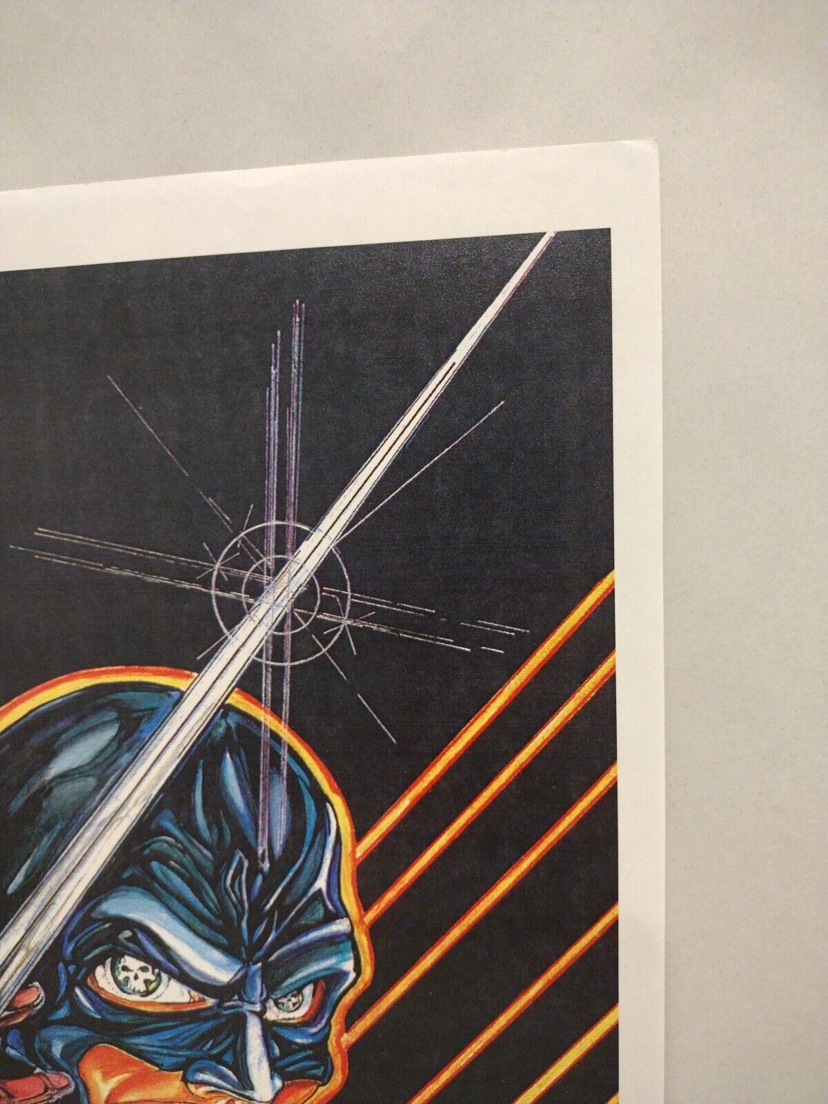 Grips #1 (1990) GMC 11 X 17" Limited Laser Print  #'d 6/100 Rare Juan Muro Art