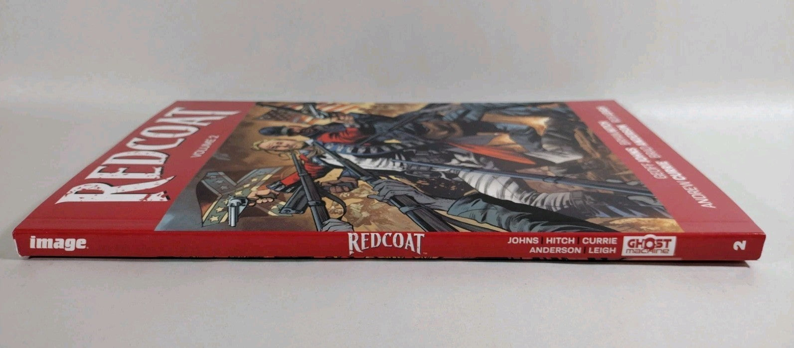 Redcoat Vol 2 (2026) Image Comics Ghost Machine Geoff Johns TPB New