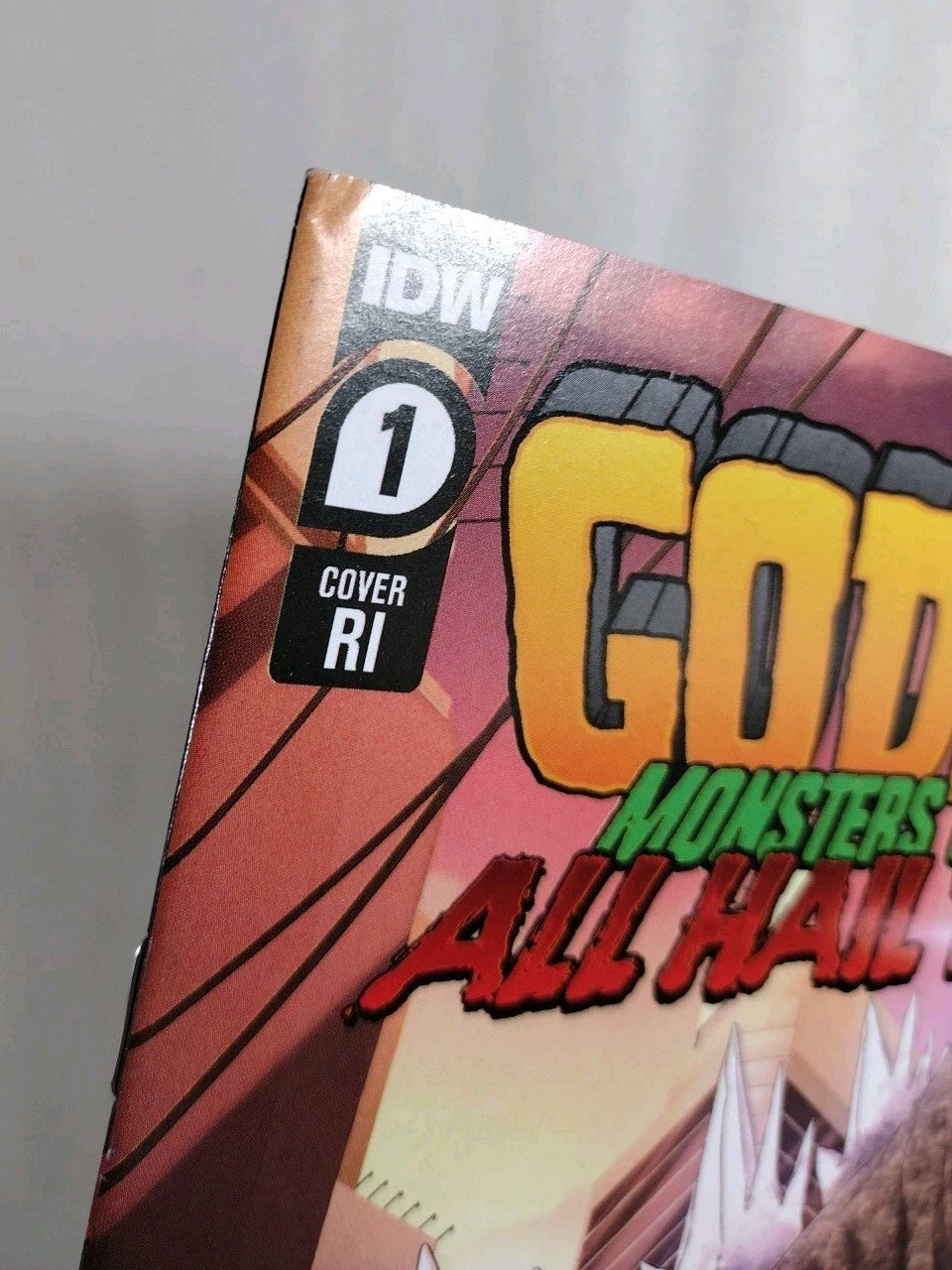 Godzilla Monsters + Protectors All Hail The King 2022 IDW 1:10 Variant Set 1 2 3