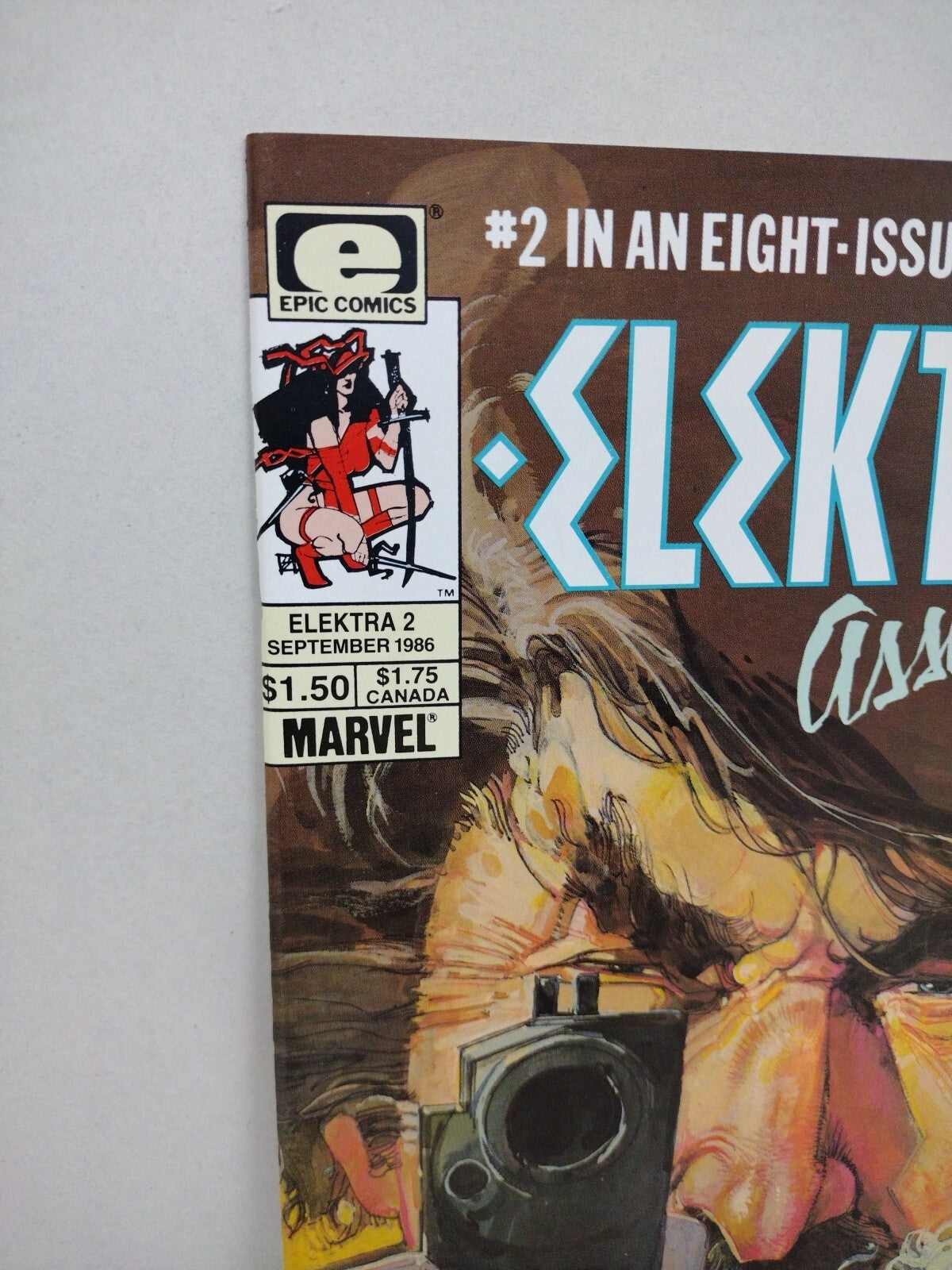 Elektra Assassin #2 (1986) Marvel Comic 1st App John Garrett Bill Sienkiewicz NM