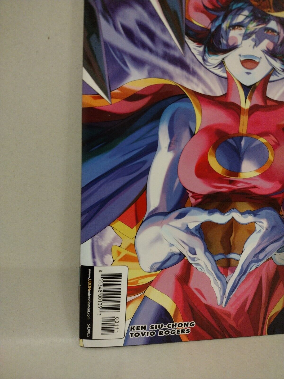 DARKSTALKERS HSIEN KO 1 (2023) Udon Capcom Comic Cover A PANZER NM