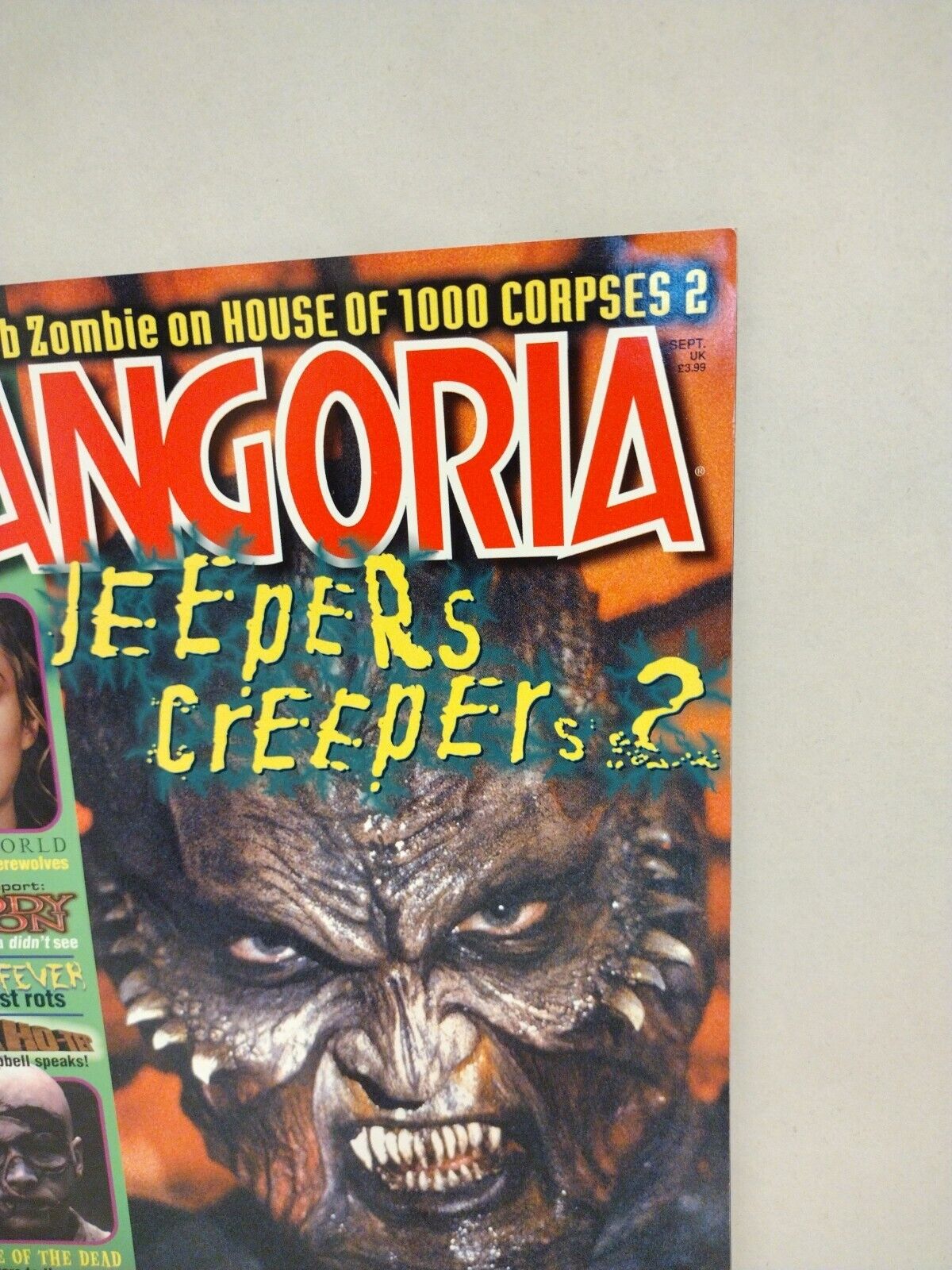 Fangoria Magazine #226 (2003) Jeepers Creepers 2 House Of The Dead Underworld 