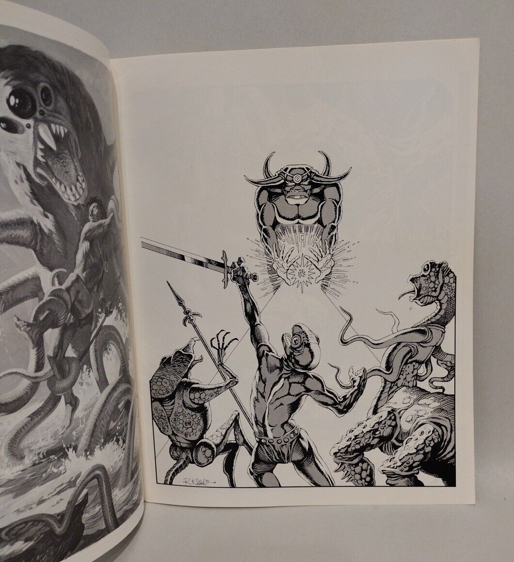 Robert Kline Portfolio (1972) Fantagraphics Illustration Artbook 