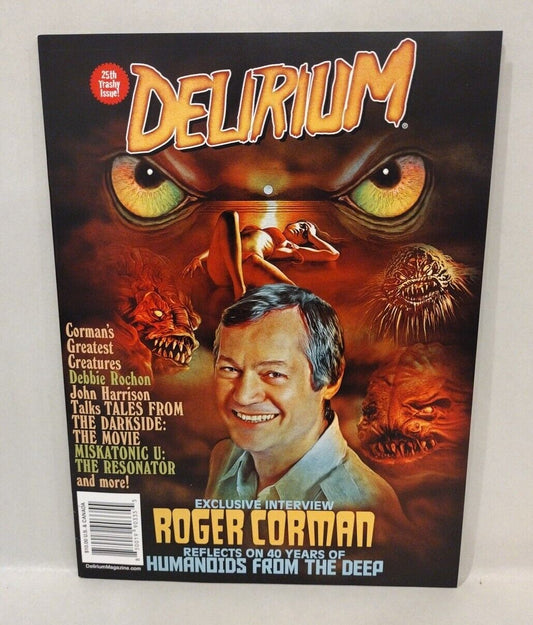 Delirium #25 (2020) Full Moon Horror Movie Magazine Roger Corman Exclusive 