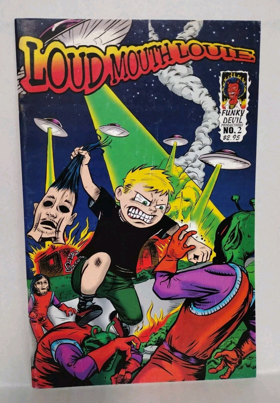 Loud Mouth Louie #2 (1997) Complete Funky Devil Underground Comic Hammonds Smith