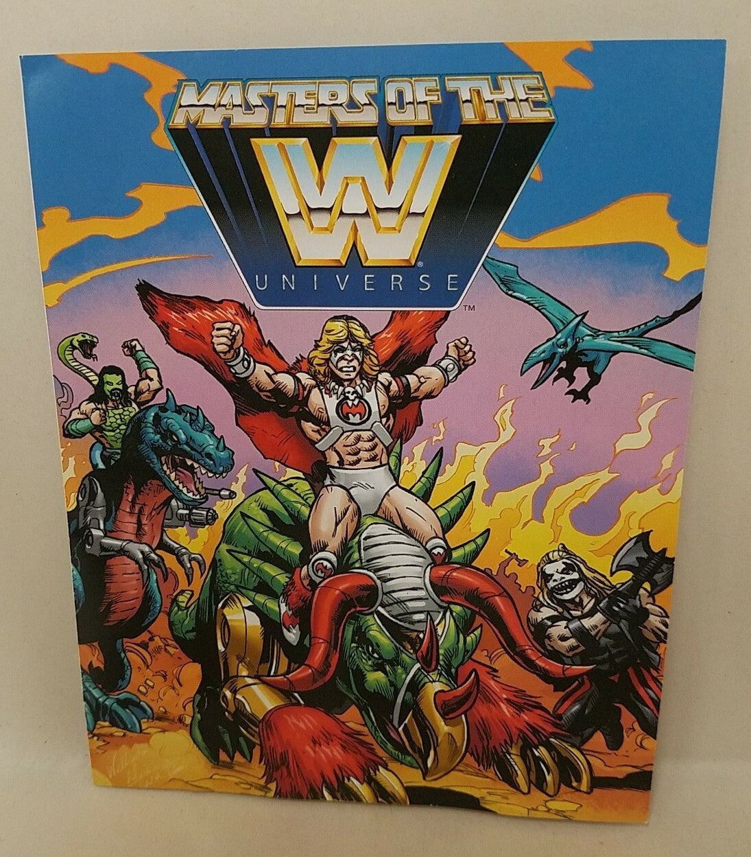 Masters Of The WWE (2020) Comics The Rock Wave 3 & Ultimate Warrior Wave 6