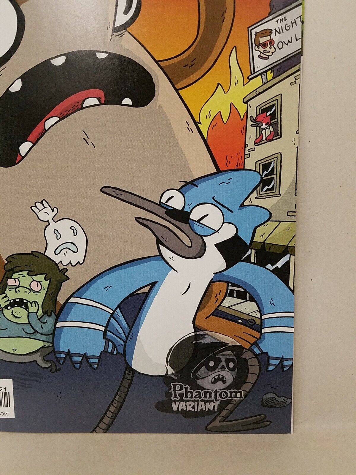 Regular Show #1 (2013) Pranas Naujokaitis Phantom Variant NM Cartoon Network