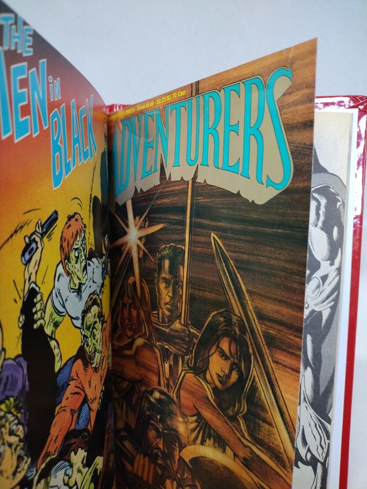 Adventurers Omnibus (1986) ARG Custom Bound Comics Kent Burles Behnke Hardcover