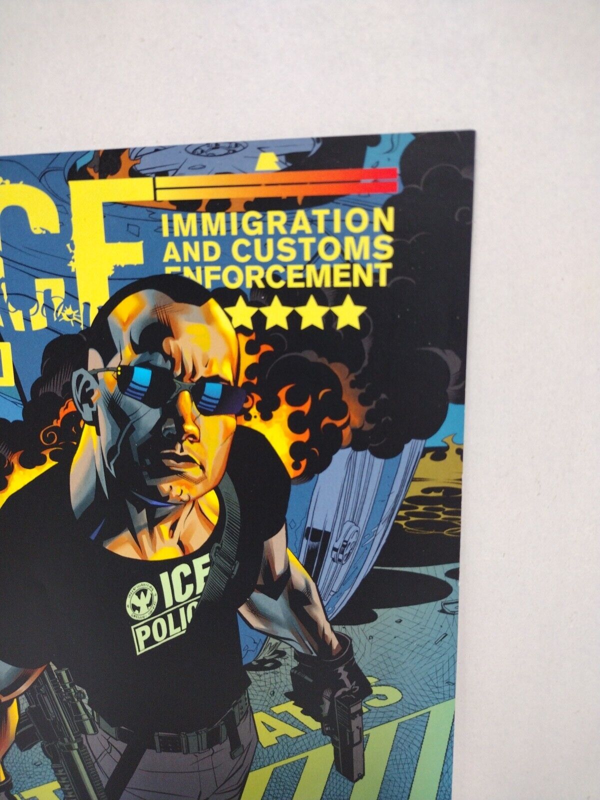 I.C.E Immigration and Customs Enforcement #1 2 (2011) 12-GAUGE Comic Lot Set