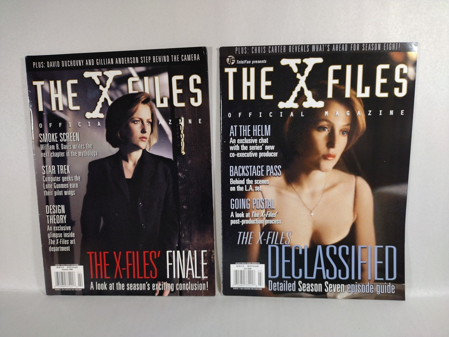 X-Files (1997) Official Magazine LOT of 15 David Duchovny Gillian Anderson