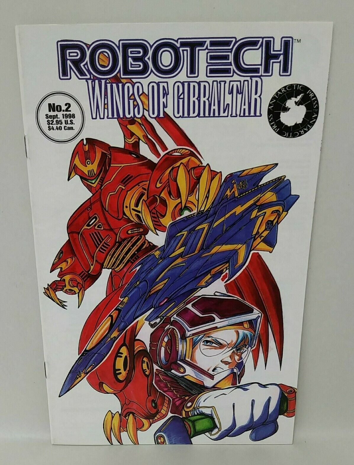 Robotech Wings Of Gibraltar #2 (1998) Antarctic Press Comic 