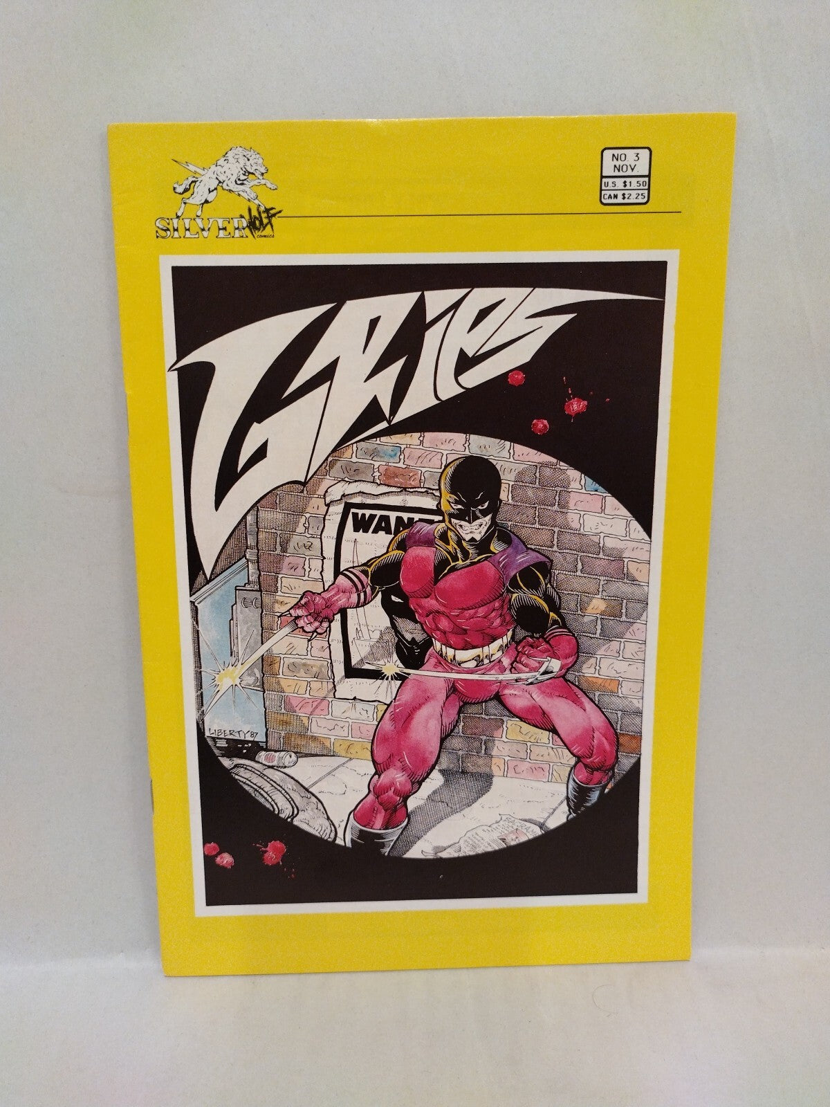 Grips (1986) Silverwolf Comic Lot Set #1-6 1st Print Greater Mercury Tim Vigil