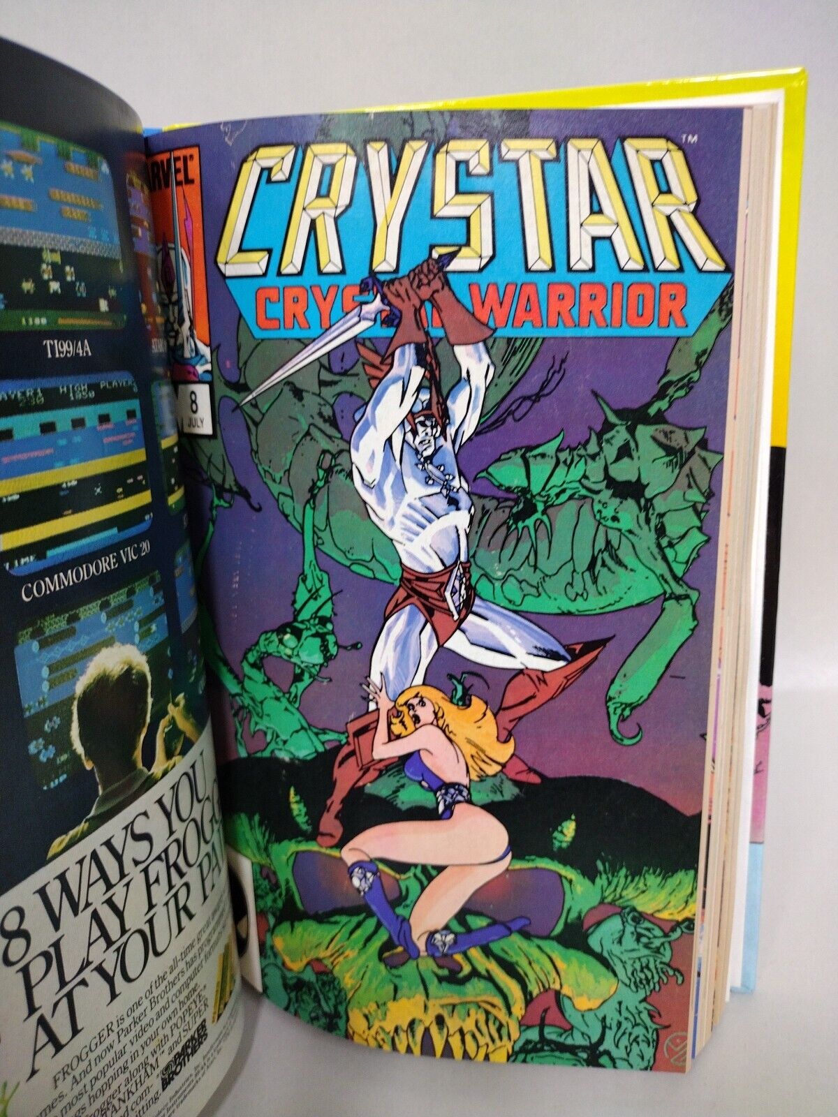 Crystar Crystal Warrior (1983) Complete Collection Custom Bound Marvel Comic HC