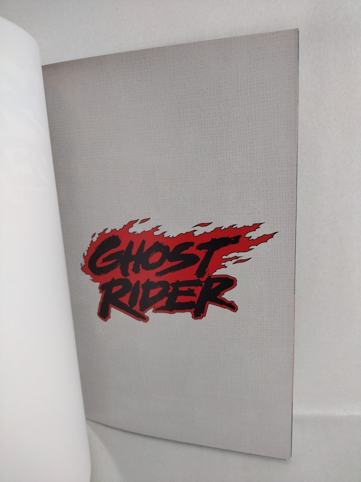 Ghost Rider #1 (2019) Marvel Black Blank Sketch Cover Variant Comic NM