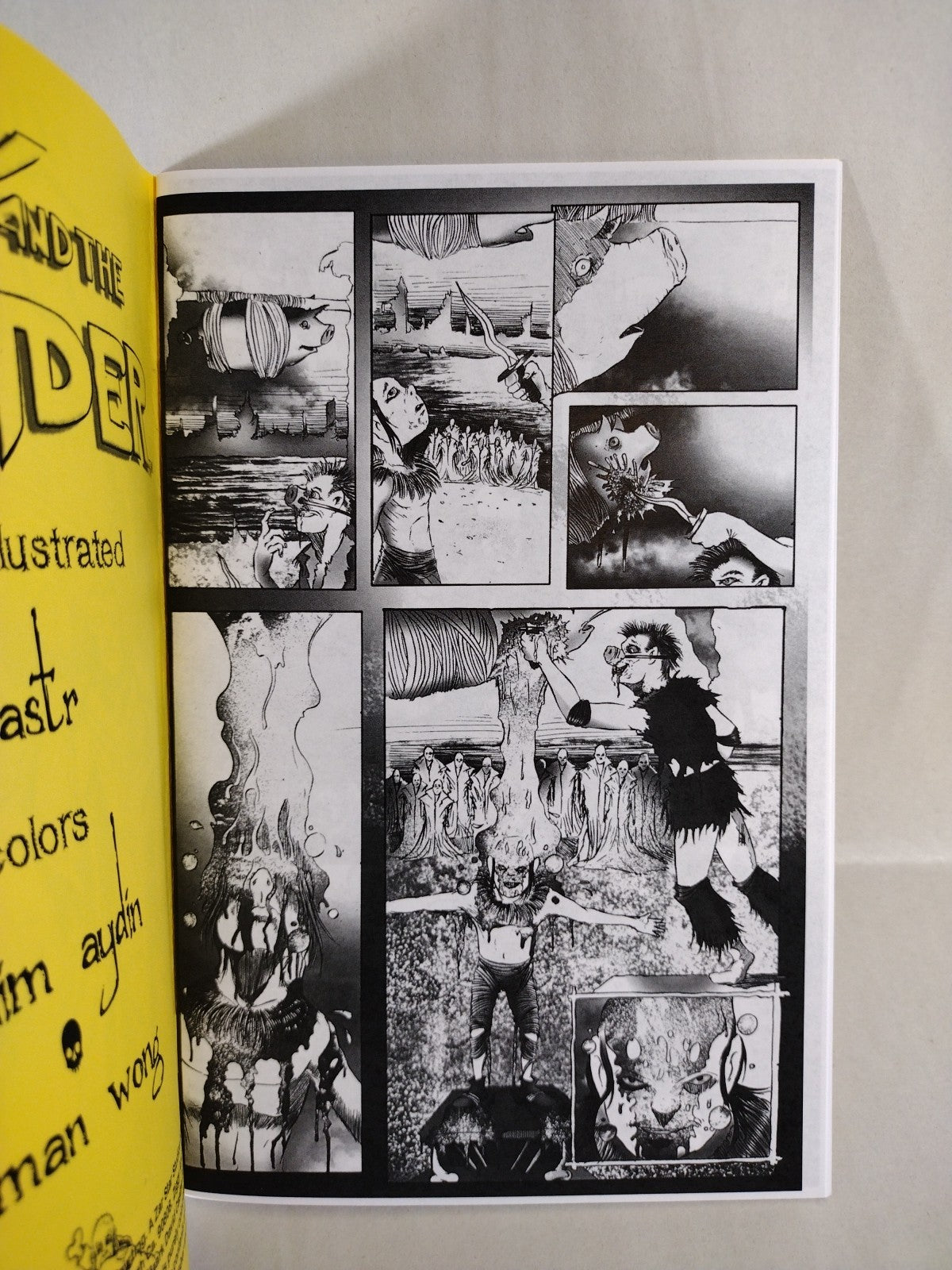 Ziggy & The Outsider #1 Ashcan Preview (2017) Zarstar Horror Comic Dave Castr