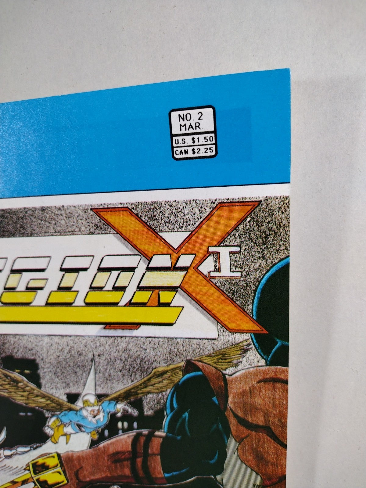 Legion X I Vol. 1 #2 (1987) Silverwolf Grips Appearance VF-Nm 