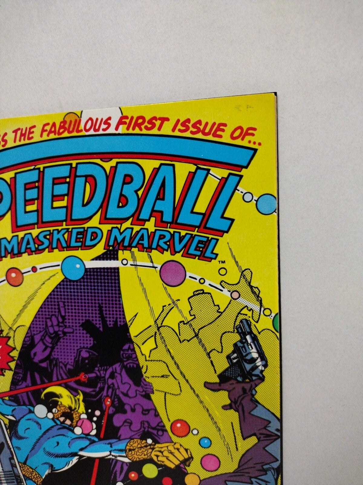 Speedball #1 (1988) Marvel Comic Robbie Baldwin Steve Ditko Roger Stern NM