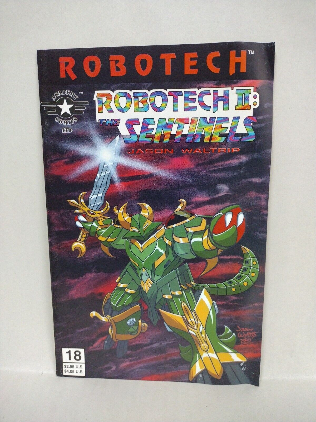 Robotech II The Sentinels Book 3 #18 (1995) Academy Comics VG