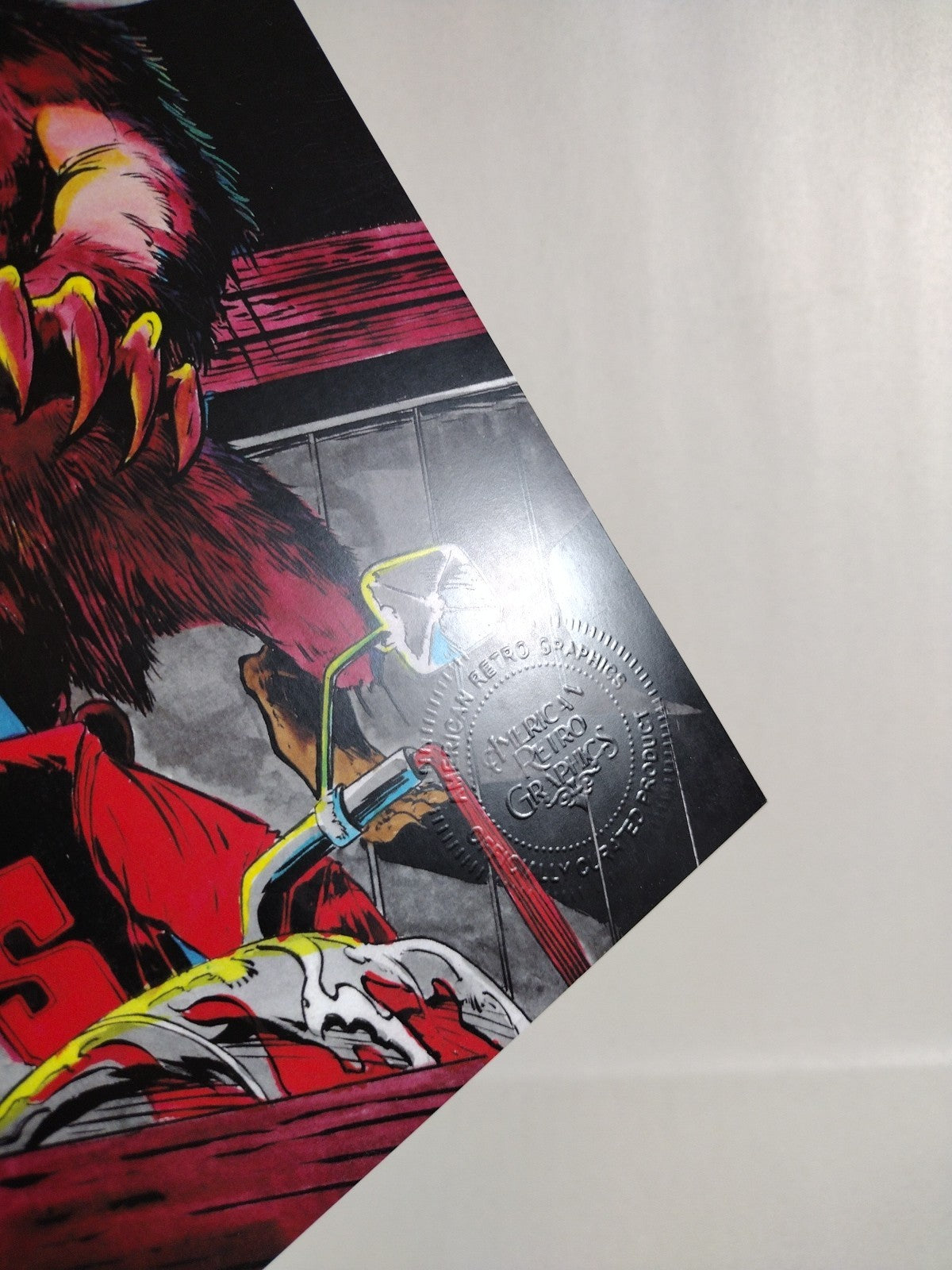 My Werewolf Portfolio Dave Castr Signed #d Art Print Set American Retro Graphics