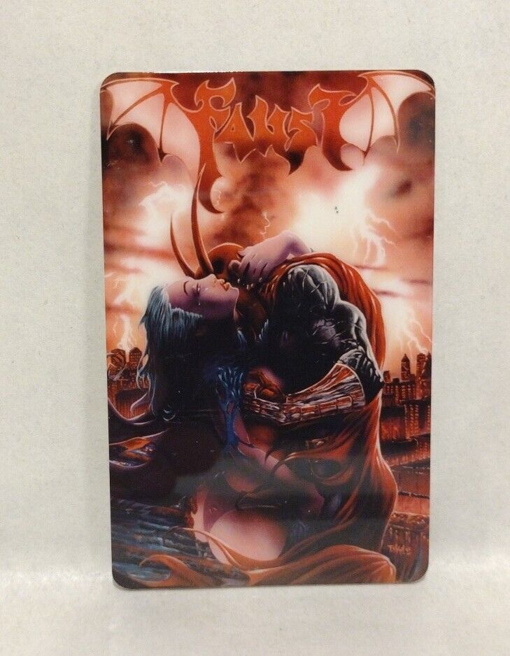 Faust Love Of The Damned (1996) Patco 3 Phone Card Set W Folder Tim Vigil 