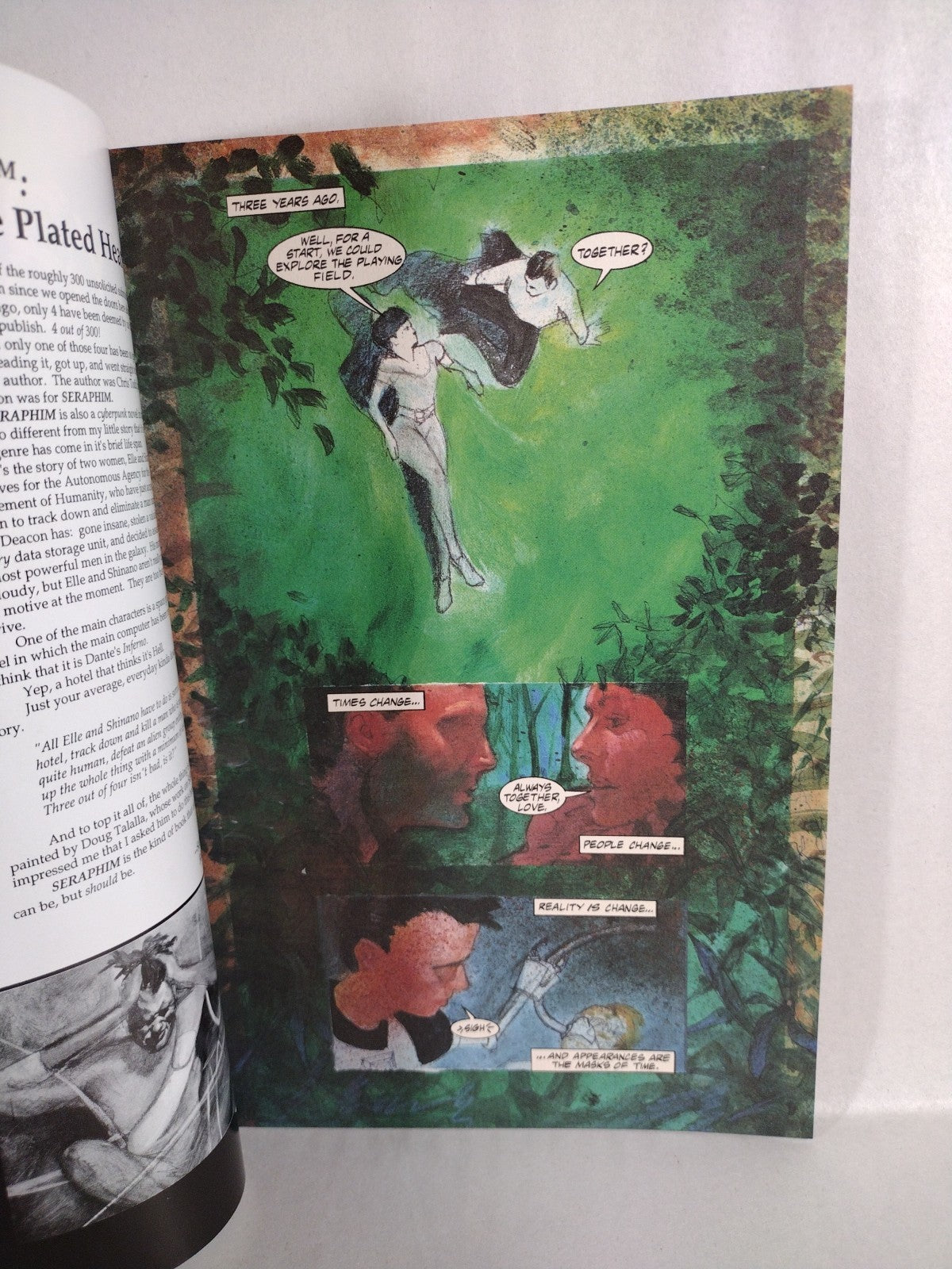 Cyberpunk (1990) Innovation Comic Set #1 2 Bk II 1-2 Seraphim Files 1 VG-VF