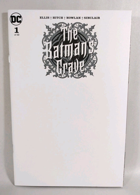 Batman's Grave #1 DC Comic Blank Sketch Variant Cover New NM