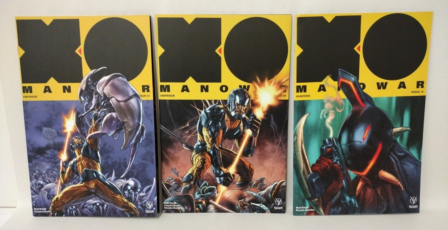 X-O MANOWAR (2017) Vol 4 Valiant Comic lot Set #1-8 10-18 +FCBD Matt Kindt