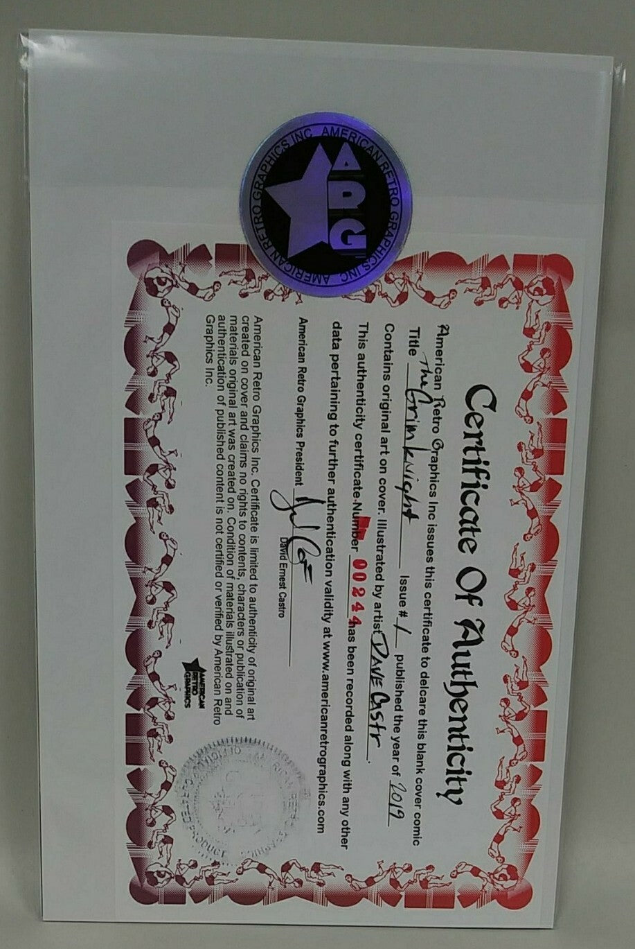 Batman Grim Knight #1 (2019) DC Comic Sketch Cover Variant W Original DCastr Art