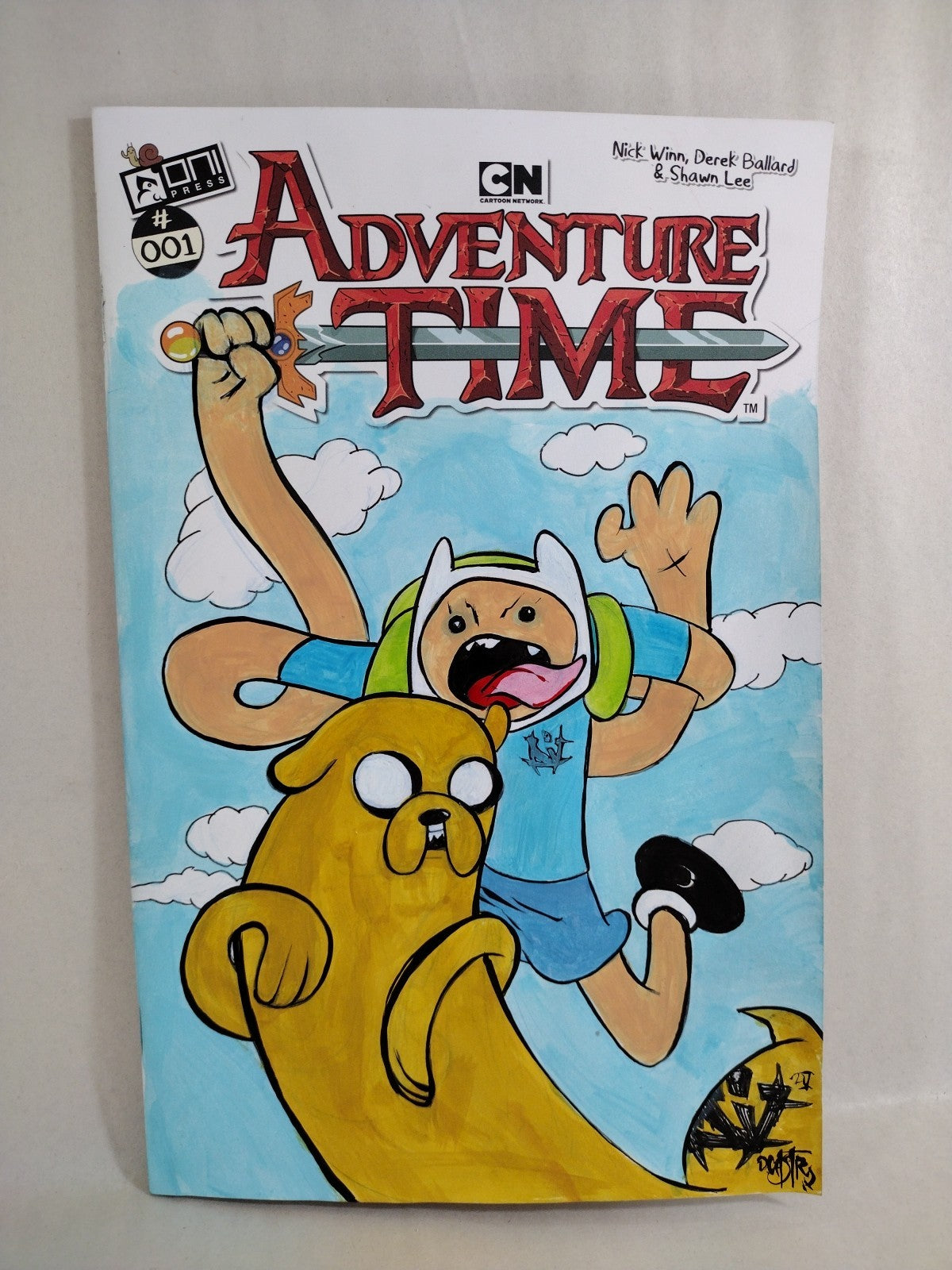 Adventure Time 1 (2025) Oni Press Sketch Cover Comic W Original Jose Guillen Art