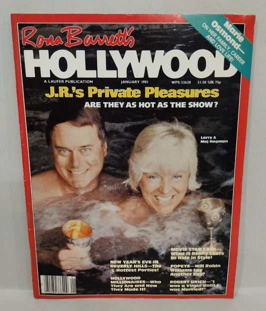 Rona Barrett's Hollywood (Jan, 1981) Magazine Robin Williams Popeye Article