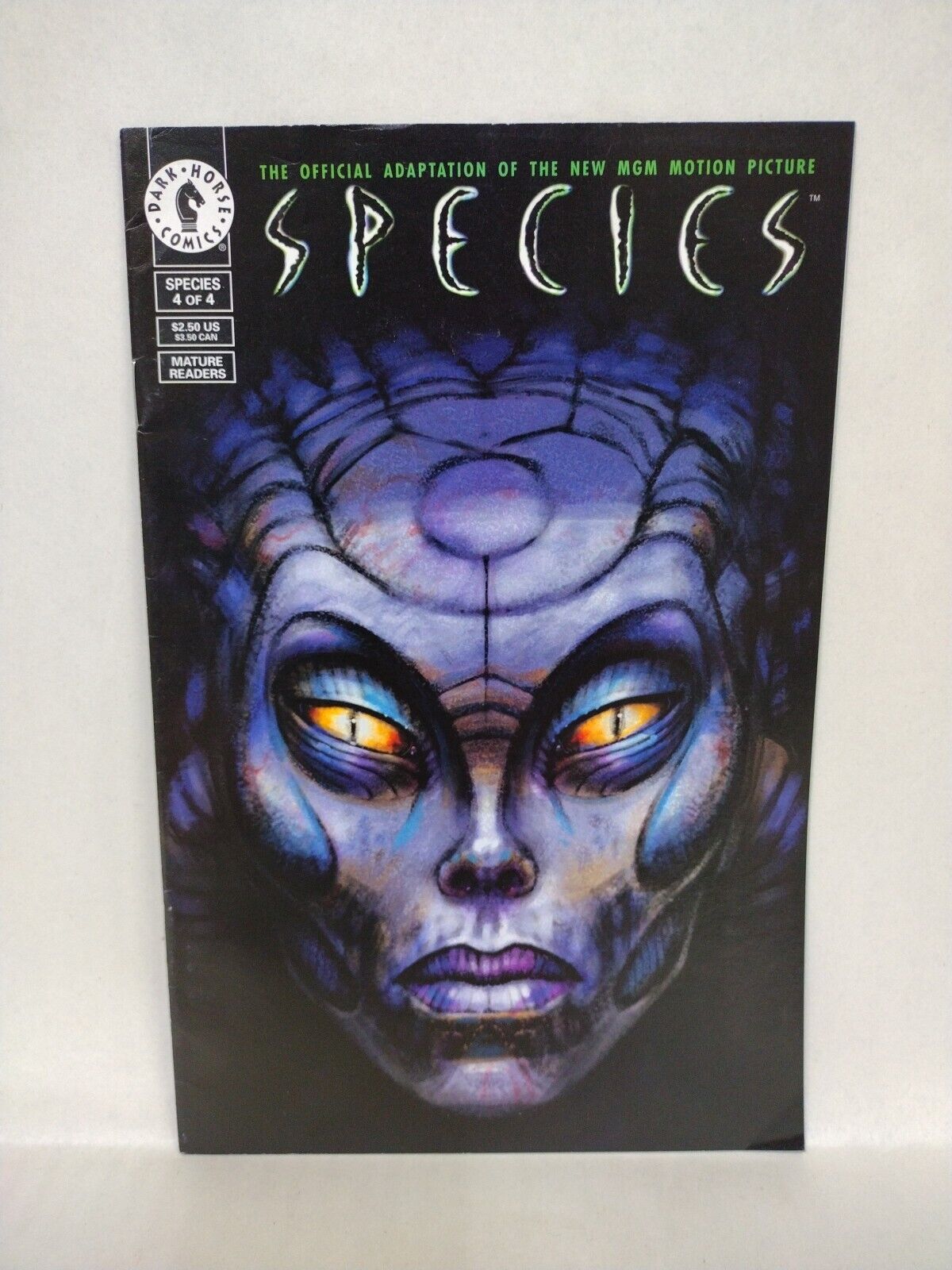 Species (1996) Complete Dark Horse Comic Series #1 2 3 4 Human Race #1 2 3 4