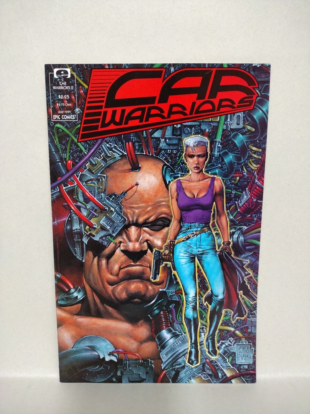 Car Warriors (1991) Complete Epic Comic Lot Set 1 2 3 4 Steve Dillon Chuck Dixon