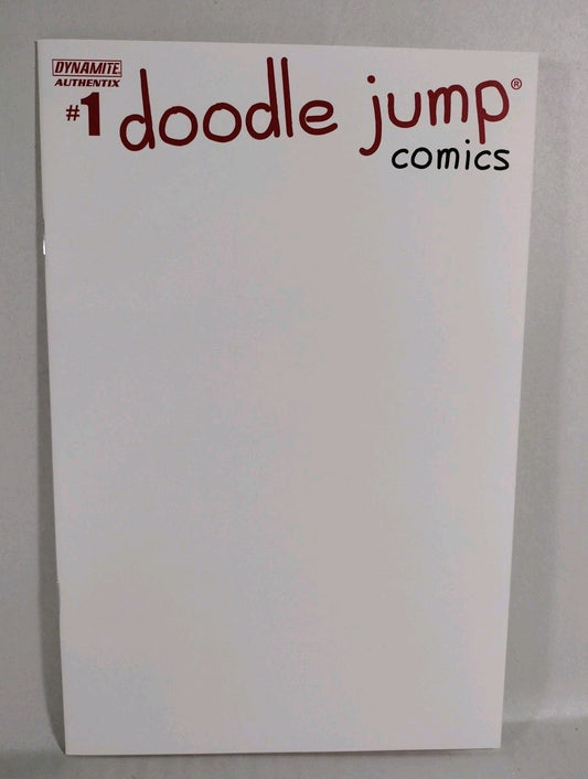 Doodle Jump #1 (2014) Dynamite Blank Sketch Cover Variant Comic NM