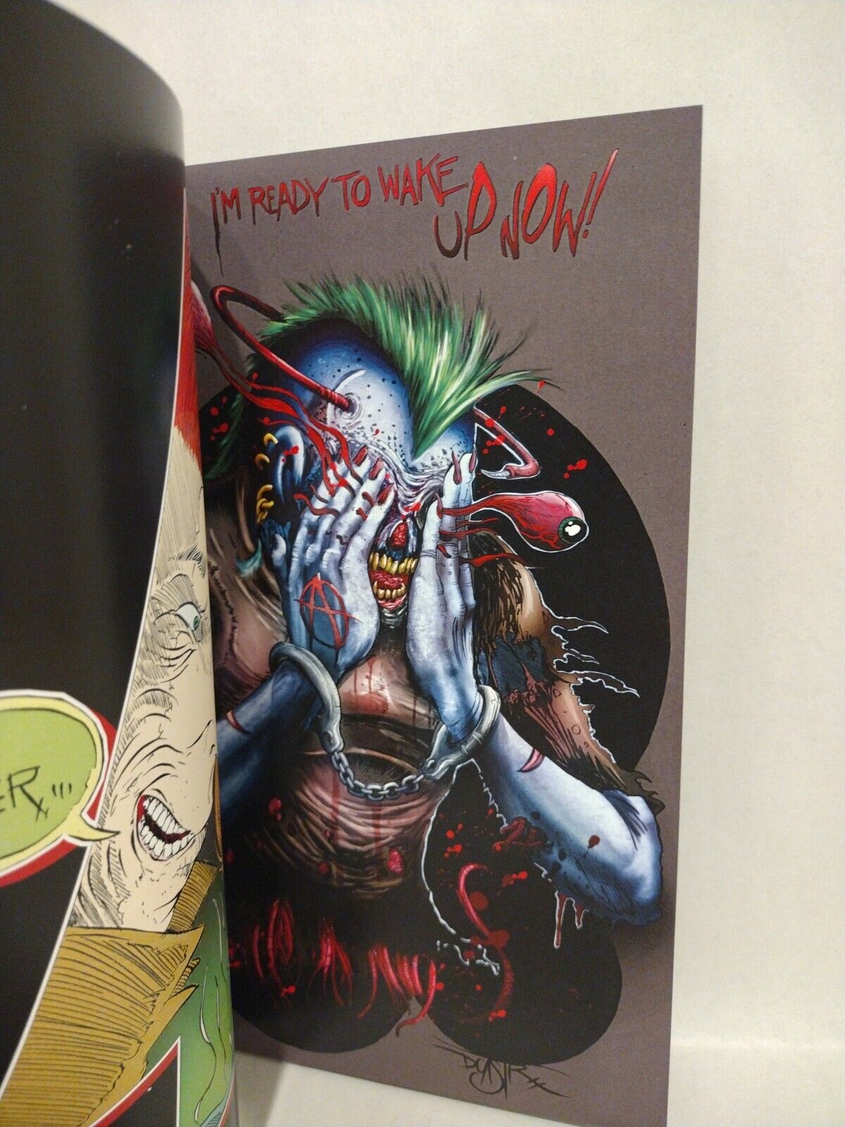 MY EMO VORTEX #1 Sketch Cover W Original  Silver Bullet Werewolf Art Dave Castr