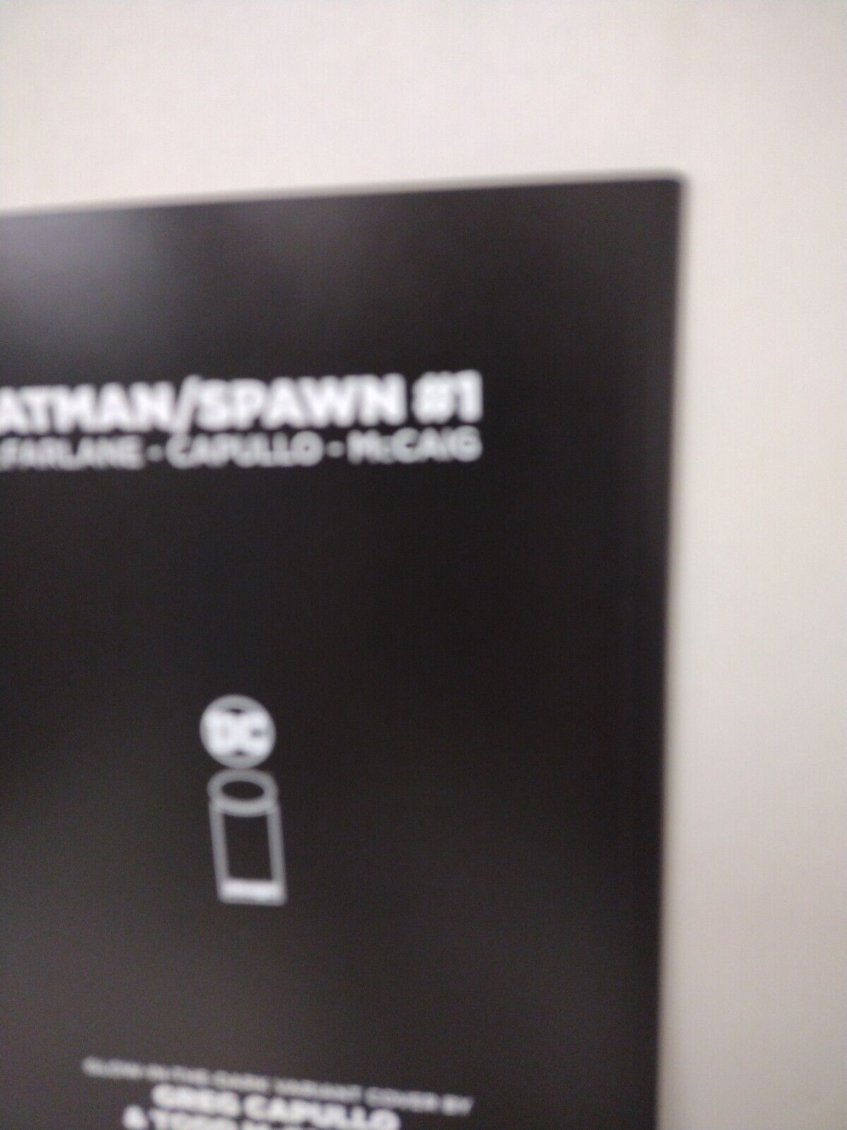 Batman Spawn #1 Glow in the Dark Cover J  DC Comics 1st Print NM