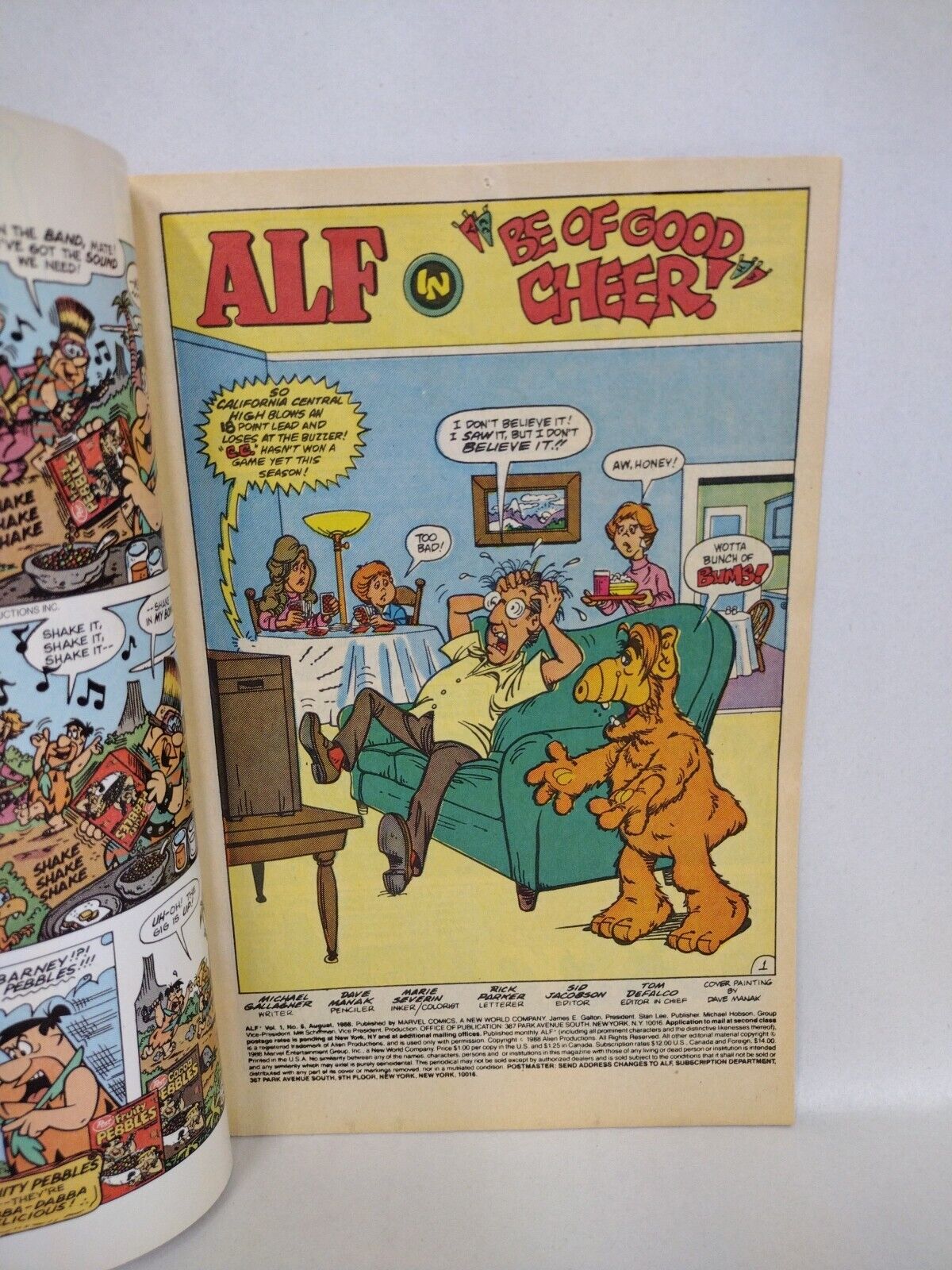 Alf (1988) Marvel Star Comic Lot Set #4 6 11 17 Gordon Shumway Halloween Issue