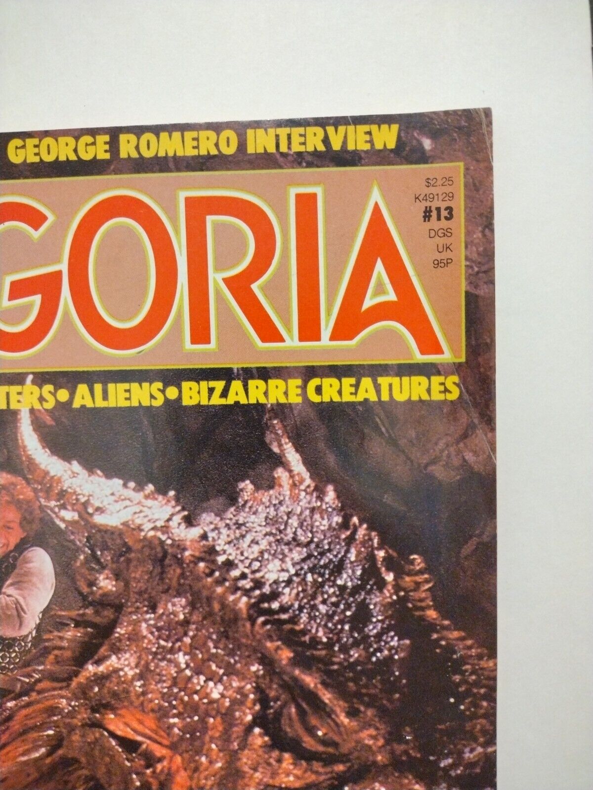 FANGORIA Magazine #13 (1981) Dragon Slayer George Romero John Landis Interviews