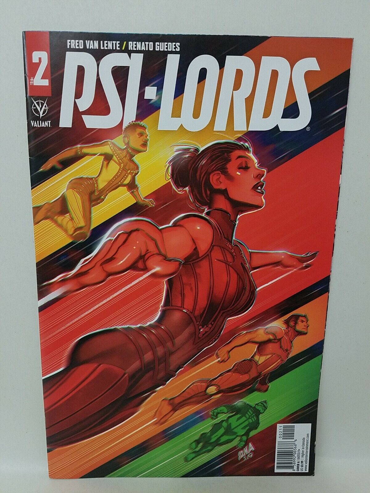 Psi-Lords (2019) Valiant Comic Lot #1 2 4 Fred Van Lente