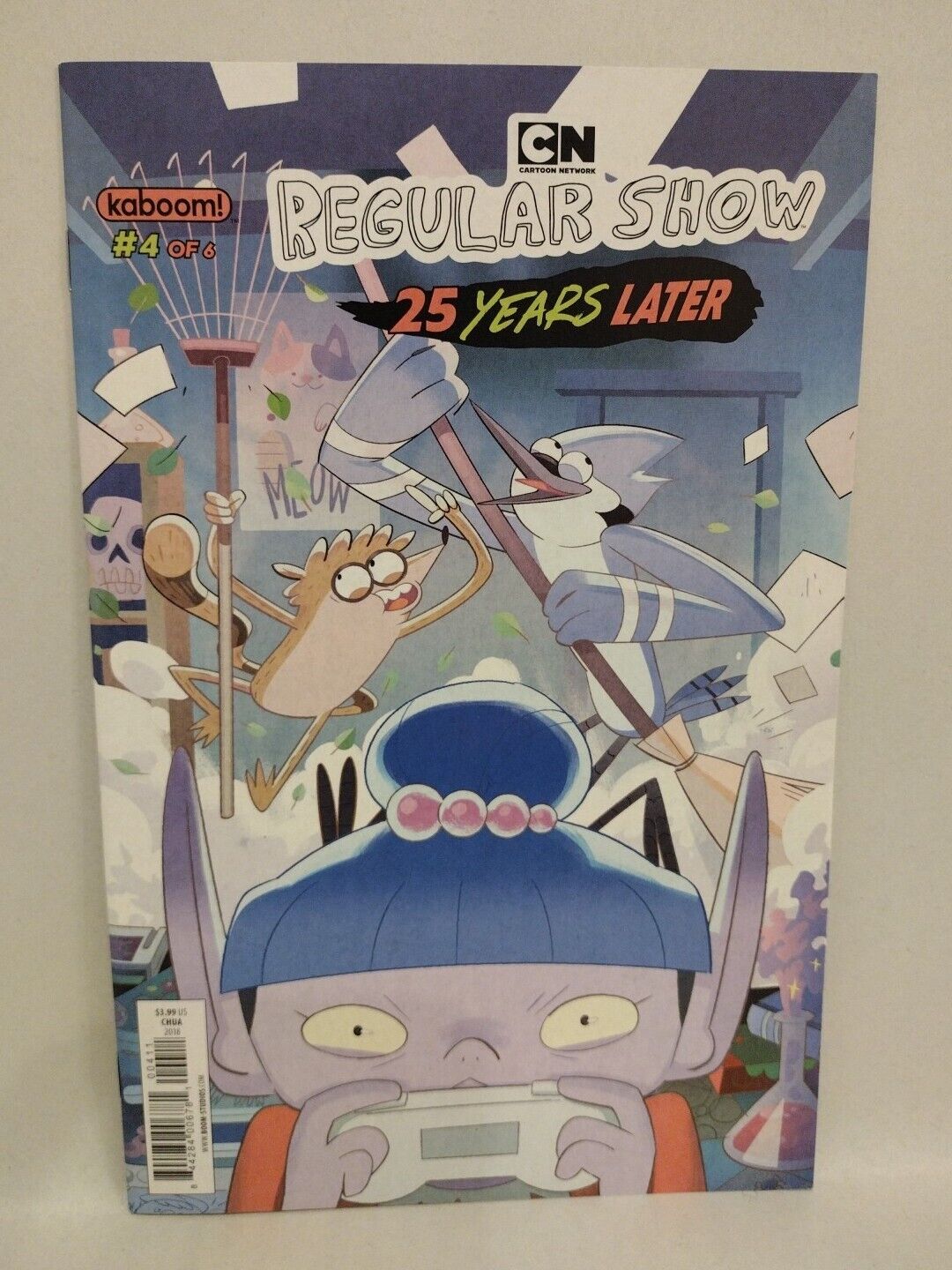 Regular Show 25 Years Later #4 (2018) Kaboom Cartoon Network Comic Chua VF-NM