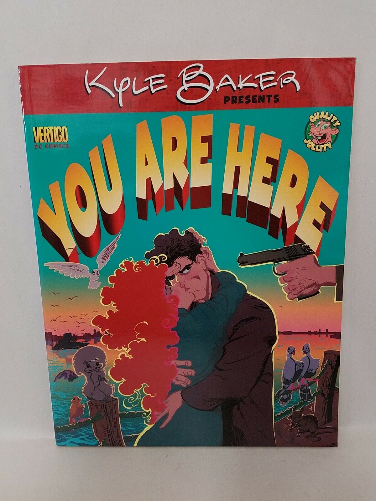 Kyle Baker Presents You Are Here (1999) Vertigo Graphic Novel SC Crime Noir