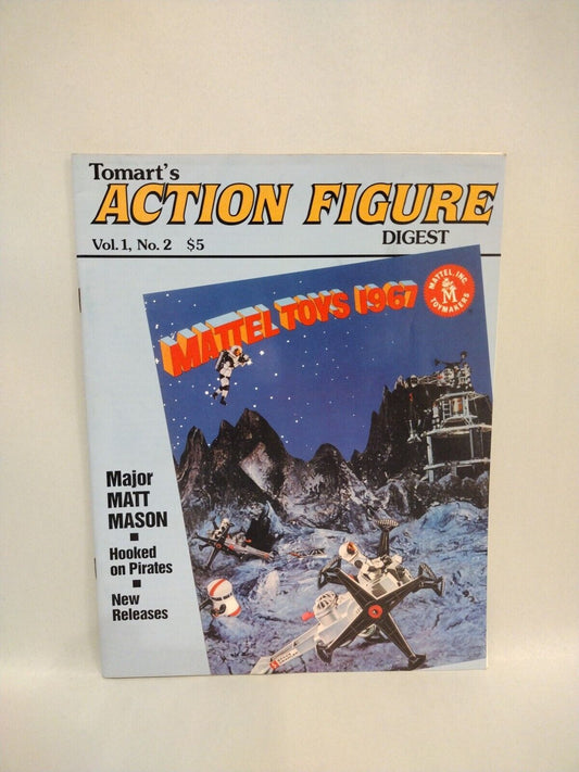 Tomart's Action Figure Digest Magazine (1991) Vol 1 #2 TMNT Matt Mason VF-NM 